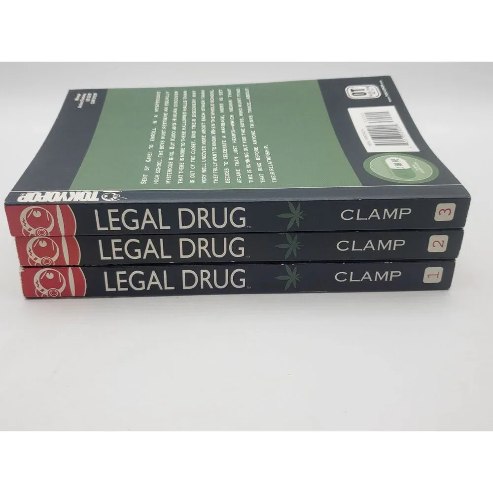 Legal Drug Manga Vol. 1-3 Set By CLAMP  TokyoPop Paperbacks - Picture 8 of 11